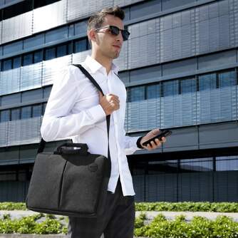 MALETIN HAMA GENUA PORTATIL 15,6%%%quot; NEGRO