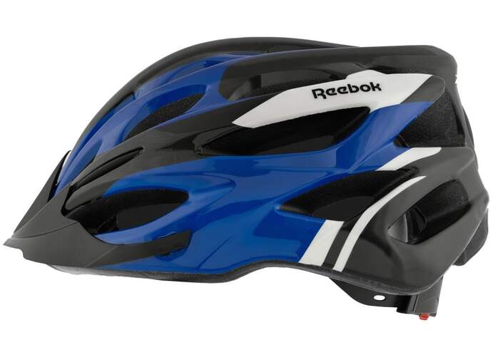 Casco Reebok MTB MV50 Shiny Blue, Black and White, Talla M