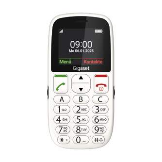 SENIORPHONE GIGASET GL395 2,2%%%quot; WHITE