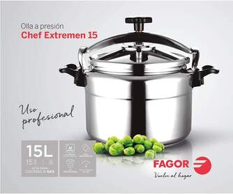 OLLA PRESION FAGOR CHEF EXTREMEN 15 L