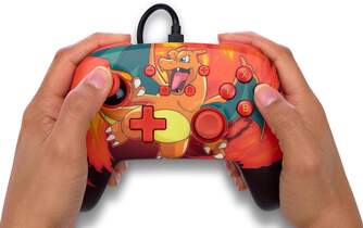 MANDO POWER A SWITCH ENHANCED CON CABLE CHARIZARD