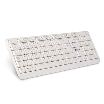 TECLADO NGS SPIKE KEYBOARD 12 HOT KEYS BLANCO