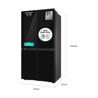 FRI. SAMSUNG RF65DB970E22EF 185x92 4P NEGRO