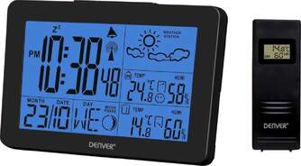 EST. METEOROLOGICA DENVER WS-530 BLACK