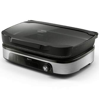 ASADORA PHILIPS HD6212/90 47X3X36,3CM TAPA SMOKER