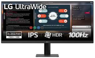 Monitor LG Ultrawide 29" 29U511A-B - FullHD 2560x1080, Pantalla IPS 100 Hz, HDMI, HDR