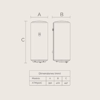 TERMO ARTICA ATM300C 30L CLASE B