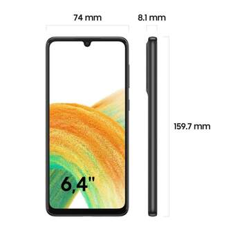 SMARTPHONE SAMSUNG A33 5G 6/128 6,4%%%quot; BLACK