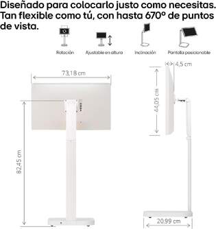 MONITOR LG 32%%%quot; 32SR50WF-W.EEU SWING 1920 x 1080