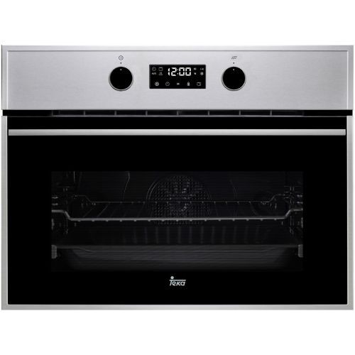 Horno Microondas Teka HSC 644 C - Compacto, 60x45cm, Hydroclean, 11 Funciones, Acero Inox