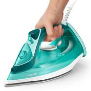 Plancha Philips DST3030/70 - 2400 W, 40-180 gr/min, Cer&aacute;mica, 0,3 L, Azul