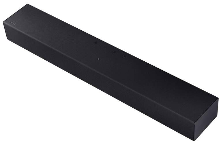 Barrasonido Samsung HWB400F - Woofer integrado, 2.0 canales, 40 W RMS, Salida HDMI, Bluetooth 4.2