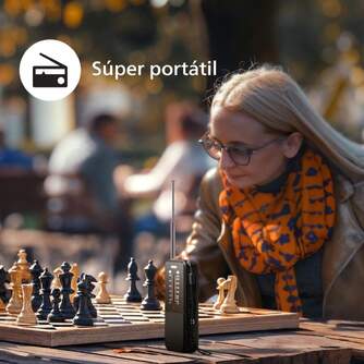 TRANSISTOR PHILIPS TAR1509/00 BOLSILLO NEGRO ANTEN