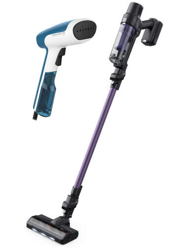 Aspirador Escoba Rowenta RH6A21+DR6130 XF7.60 - 18 V, 140 W, 0,44 L, Antialergias