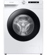 Lavadora Samsung WW90T504DAWCS3 - EcoBubble, Clase A, 9 kg, 1400 rpm, Blanco