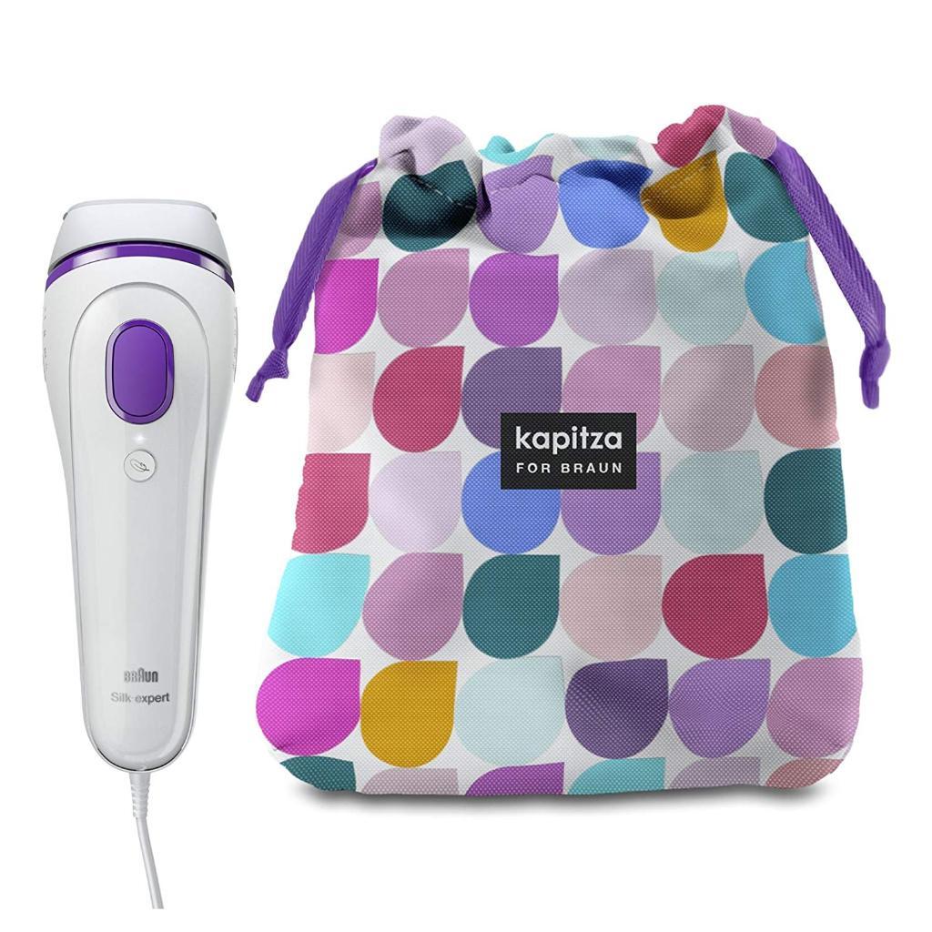 Depiladora Ipl Braun expert 3 bd 3006 luz pulsada bd3006 blancopúrpura silkexpert 250.000 flashes