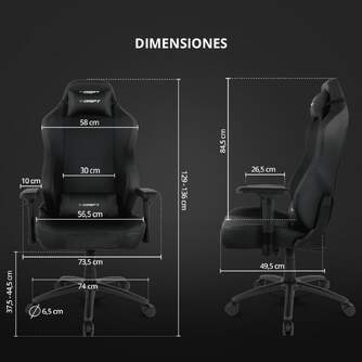 SILLA GAMING DRIFT DR250 XXL NEGRO