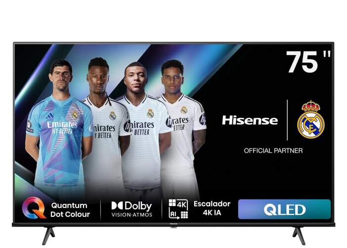 TV Hisense 75" 75E7NQ - 4K Ultra HD, Smart TV, HDR10+