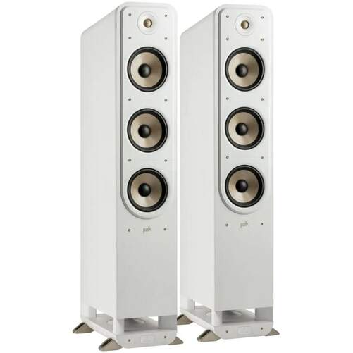 Pareja de Altavoces Polk S60 Elite PKS9060ELWT - 2 unidades, 300W, 36-40000 Hz, Blanco