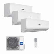 Kit Multi Aire Acondicionado Haier Tide R 25+25+35/70 - Clase A++ / A+++, Wifi, Blanco