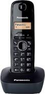 Teléfono Inalámbrico Panasonic KXTG1611SPH - Negro,15 Horas Conversación, 50 Registros, Pantalla LCD