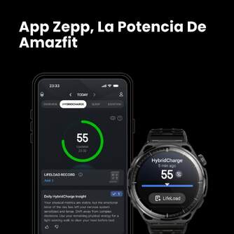 SMARTWATCH AMAZFIT BALANCE 3 STAILNESS STEEL