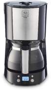Cafetera Melitta Enjoy Top Timer Goteo - Filtro, 10 Tazas, Manual, Inox, Negro