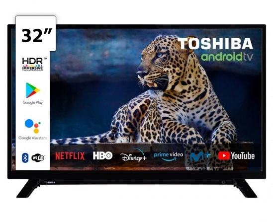 TV 32" Toshiba 32LA2063DG - Full HD, Android TV