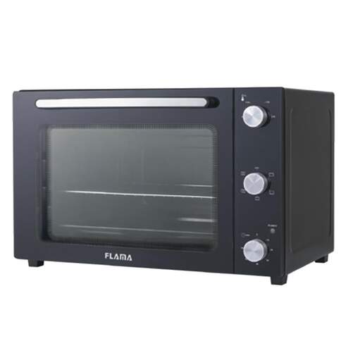 Horno Sobremesa Flama 1547-FL - 1800W, 48 Litros, Convección, EasyClean, Negro