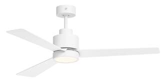 Ventilador techo S&P  HTD-130 - DC, 130 cm, con luz LED, blanco