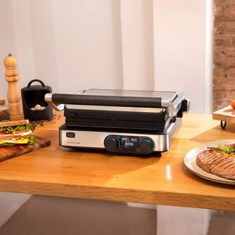 GRILL CECOTEC ROCK%%%#39;NGRILL DUAL 2000W 180%%%#186;  3099