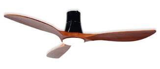 Ventilador Techo HJM VT531 - 55W, 137cm, 6 Velocidades, 3 Aspas Madera, Iluminación, Mando, Madera