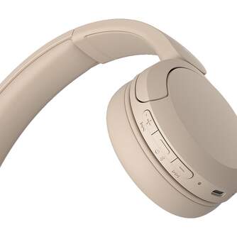 AURICULARES SONY WHCH520C BT DSEE BEIGE