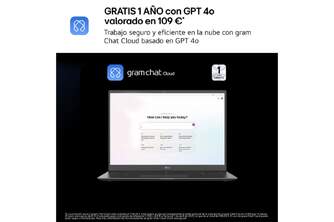 PORTATIL LG GRAM 16%%%quot; 16Z90TL-G.AU88B U7 32GB 1TB