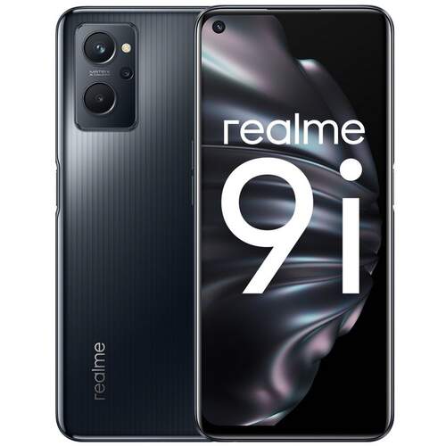 Realme 9i 4/64GB Negro - 6.6" FHD+ 90Hz, Snapdragon 680 2.4GHz, 50+2+2/16Mpx, 5000mAh 33W, Hi-Res