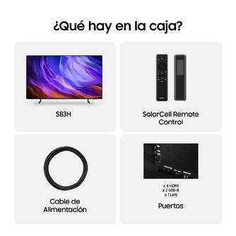 TV SAMSUNG 77%%%quot; TQ77S83H UHD OLED SMART TV 120HZ