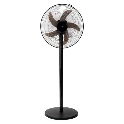 Ventilador Pie Jata JVVP3051 - 5 Velocidades, 53 cm, 27 W, 5 Usos, Recargable, Blanco