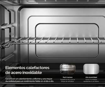 HORNO SOBREMESA ARTICA FLOWBAKE22 1300W 22L