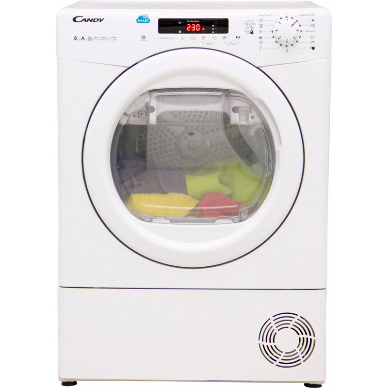 Secadora Bomba de Calor Candy CSH8A2DE - A++, 8kg