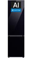 Frigor&iacute;fico Combi Samsung Bespoke AI RB38C7B6A22 - 203 x 60 cm, Cristal negro, Clase A, 387 L