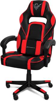 SILLA GAMING PHOENIX TROPHY CUERO PU ROJO/NEGRA