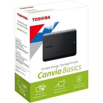 D. DURO TOSHIBA CANVIO BASICS 2022 2.5 2TB 3.0