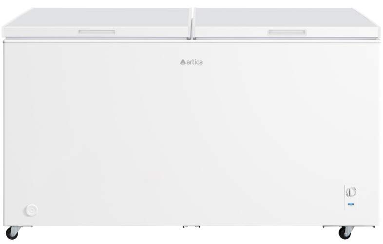 Congelador Horizontal Artica FrostBox 508EB - 508 litros, Clase E, 157 x 77 cm, Blanco