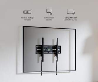 SOPORTE TV INC GENIUM GSPIN86 75KG 37-86