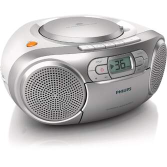 RAD/CAS/CD PHILIPS AZ127/12 SILVER