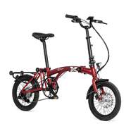 Bicicleta Eléctrica Youin Oxford Rojo BK0600R - Plegable, 8 veloc., ruedas 16", 40km autonomía