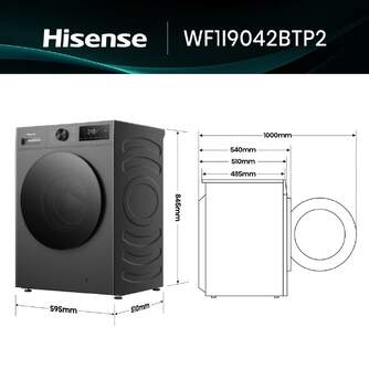 LVD. HISENSE WF1I9042BTP2 9K 1400R GRIS
