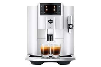 CAFET. JURA E8 PIANO WHITE SUPERAUTOMATICA 15585