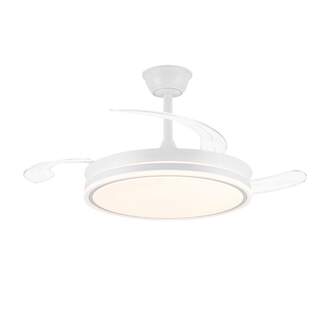 VENTILADOR TECHO CRISTAL EVO RETRAC 72W MD BTH APP