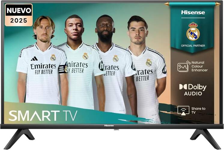 TV Hisense 32" DLED 32A4Q - HD, Smart TV VIDAA, Dolby Audio 12W, DTS Virtual:X